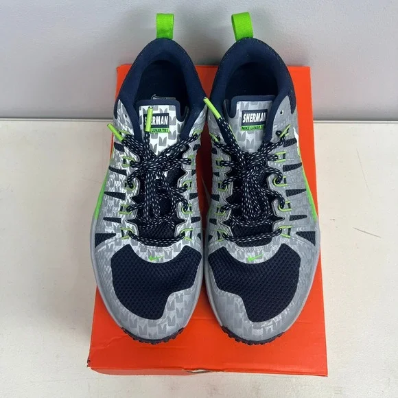 Nike Lunar TR1 Amp Richard Sherman Seattle Seahawks Size 10 654283-401 - RARE